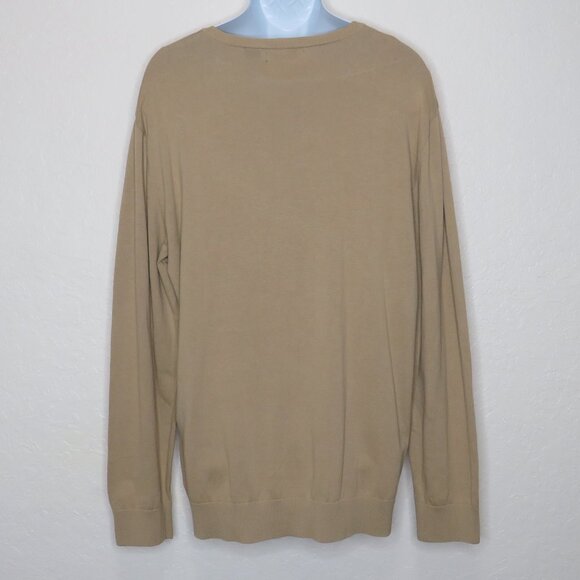 Claiborne* Men's Long Sleeve V-Neck Straight Ribbed Hem Argyle Sweater~ Size XXL - Picture 2 of 10